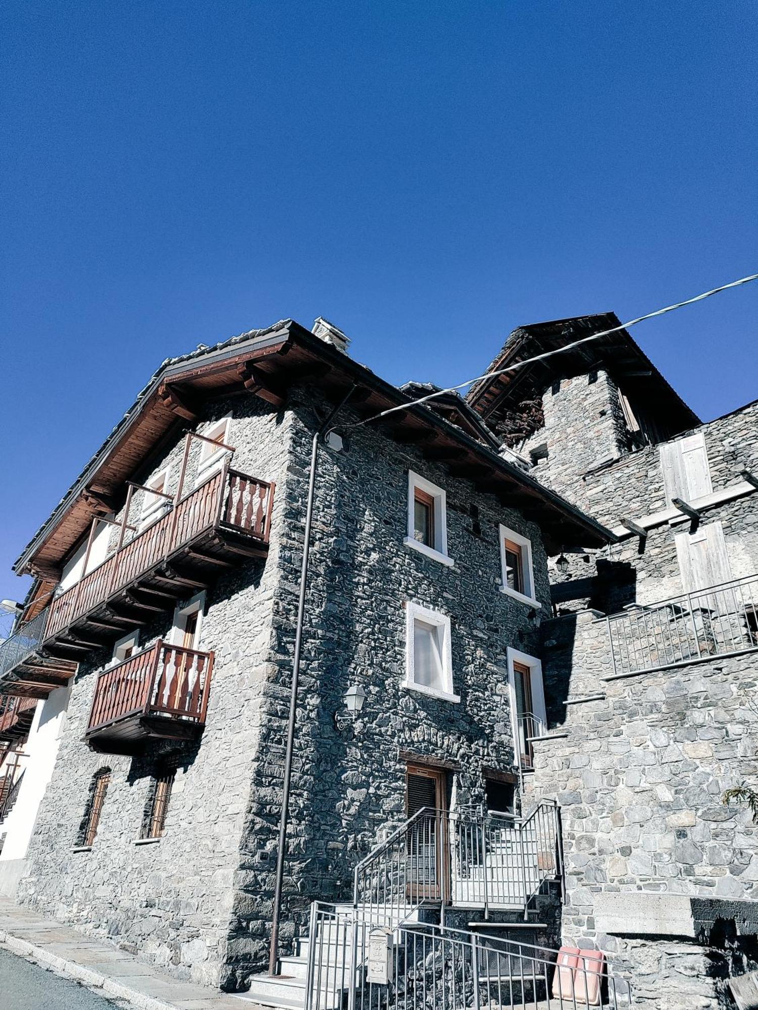 Apartmán La Guida E L'Architetto Saint-Rhemy-En-Bosses Exteriér fotografie
